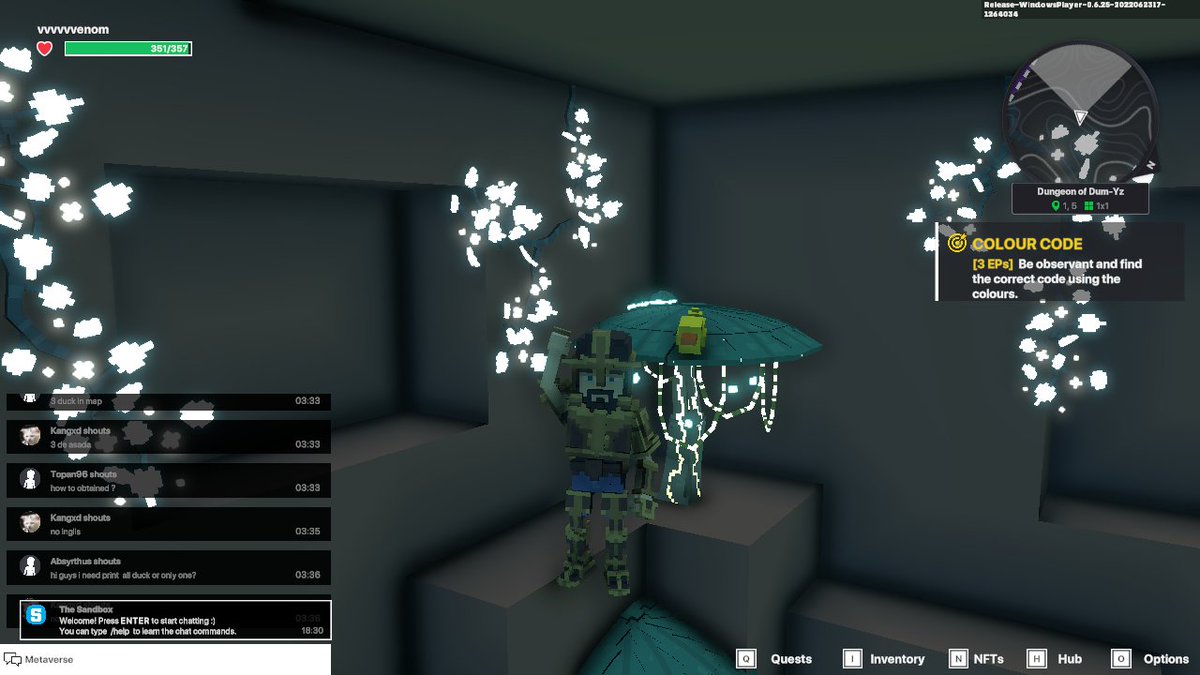 sayyyeah's tweet photo. @TheSandboxGame I just participated in the #TheSandbox weekly contest for a chance to win 200 mSAND! I found one of the hidden ducks, check out my screenshot below!
👇 https://t.co/UsLdOsUJoo