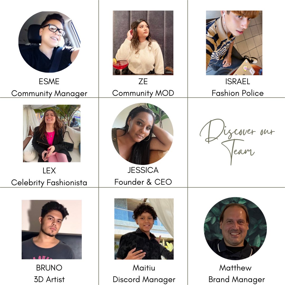 cryptoflirtVIP's tweet photo. CryptoFlirt is excited to collaborate with such wonderful people. Say hello to the βοΈ#CryptoFlirtSquad!We are building stronger than ever and appreciate you all!! π@cryptoflirtVIP #nftcommunity #nftbrand #ARfashion #metaverse #digitalart #sustainablefashion #IRLfashion #team https://t.co/a3moVMZ7AQ