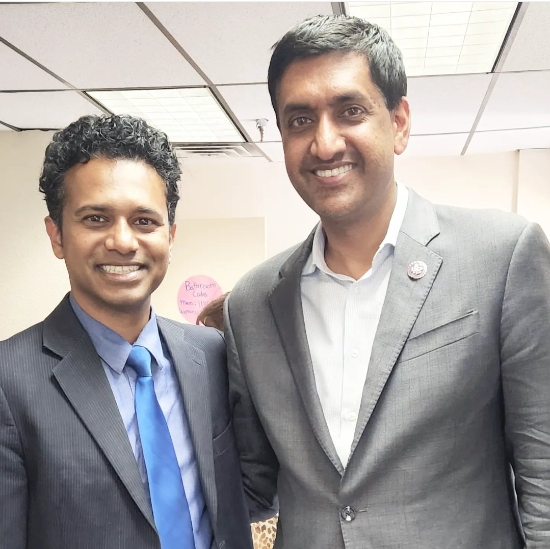 ReubenDSilvaNV's tweet photo. Had a great meeting today with U.S. Congressman Ro Khanna. I look forward to his mentorship 🙏🏽
Ro has been a great inspiration to me for many years, and it was truly an honor to meet him!
@RoKhannaUSA @RepRoKhanna #AAPIDC https://t.co/sbAH683IsI