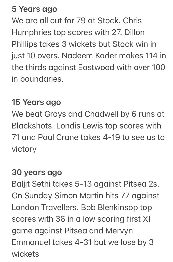 Hornchurch Athletic Cricket Club tweet media