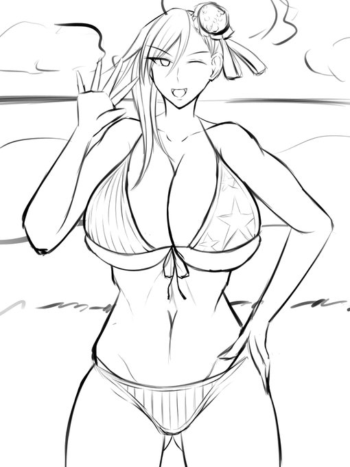 武蔵ちゃんwip( ͡° ͜ʖ ͡°) 