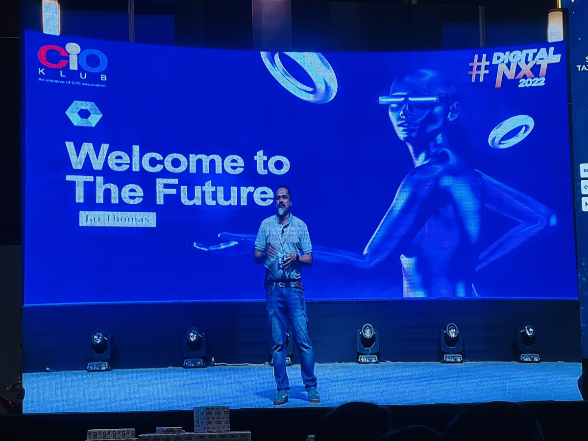 CIOAssociation's tweet photo. Inaugural presentation by Jai Thomas @jaithomasja, President, #CIOKlub Bangalore Chapter. 

#CIOKlubEvent | #DigitalNxt | #CIOKlubBLR https://t.co/Nio9FCFTp0