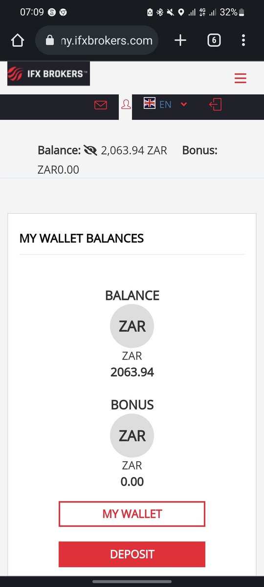 Flipped this account. R400 deposit giving us a R1600 profit in a day all thanks to microlots with our broker! my.ifxbrokers.com/live_signup?si…