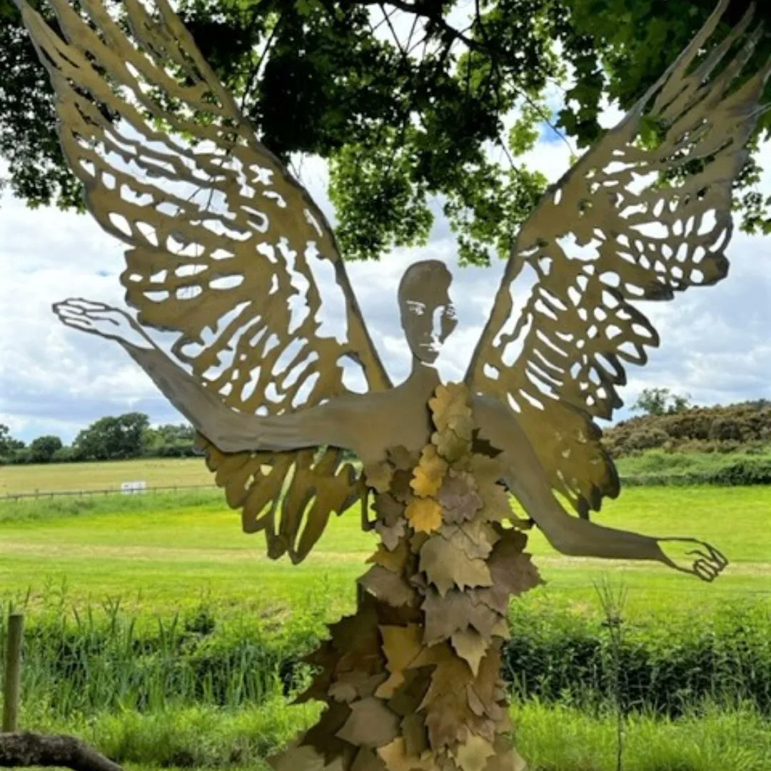 waveneyblyth's tweet photo. It's the final weekend of the sculpture trail! Open 10 - 4 Sat 25 & Sun 26 June.
You don't want to miss Cindy Lee Wright’s magnificent Earth Angel.
Sculpture in the Valley 2022
40 artists
(Photo by Maria Clarke Wilson.)
More info at https://t.co/4v07cEN85w
#suffolkdaysout https://t.co/2hUUmkWQxR