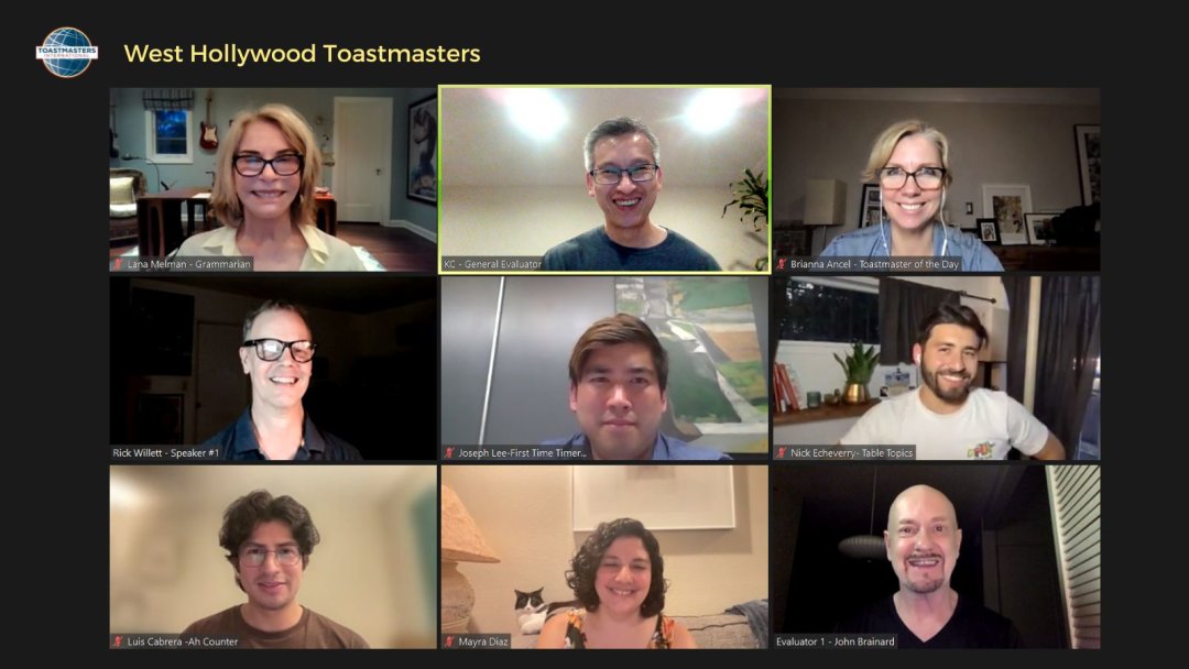 West Hollywood Toastmasters tweet media