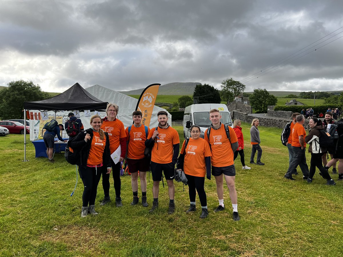 monicak123's tweet photo. The @Naylorwintersg team are ready to take on the Yorkshire Three Peaks challenge. @OneinaMillion_ #yorkshirethreepeaks https://t.co/8CFX5fwiJM