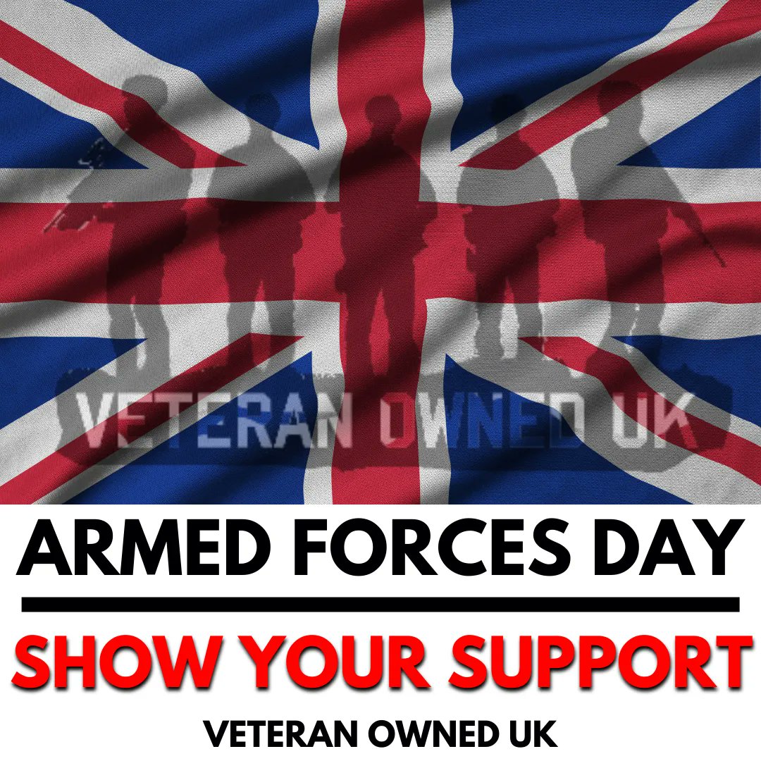 Happy Armed Forces Day to all that have served, are serving and those who support those who serve.

We want to wish you all a HUGE thank you for your service. 

Please share in the comments pictures of your Armed forces day 2022.

#ArmedForcesDay22 #BuyVeteran
