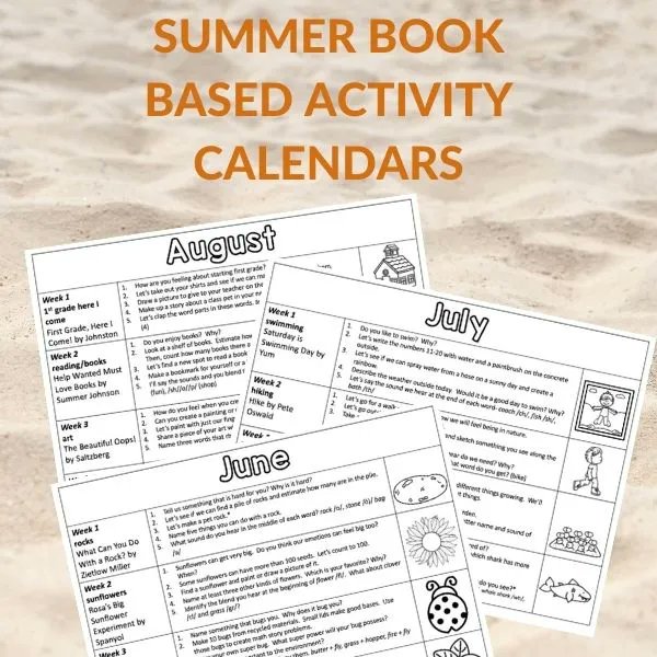 pragmaticmom's tweet image. Keep families reading all summer long with these book inspired calendars. #summerreading  bit.ly/2H3mBIB via @growingbbb #summerreading #literacy