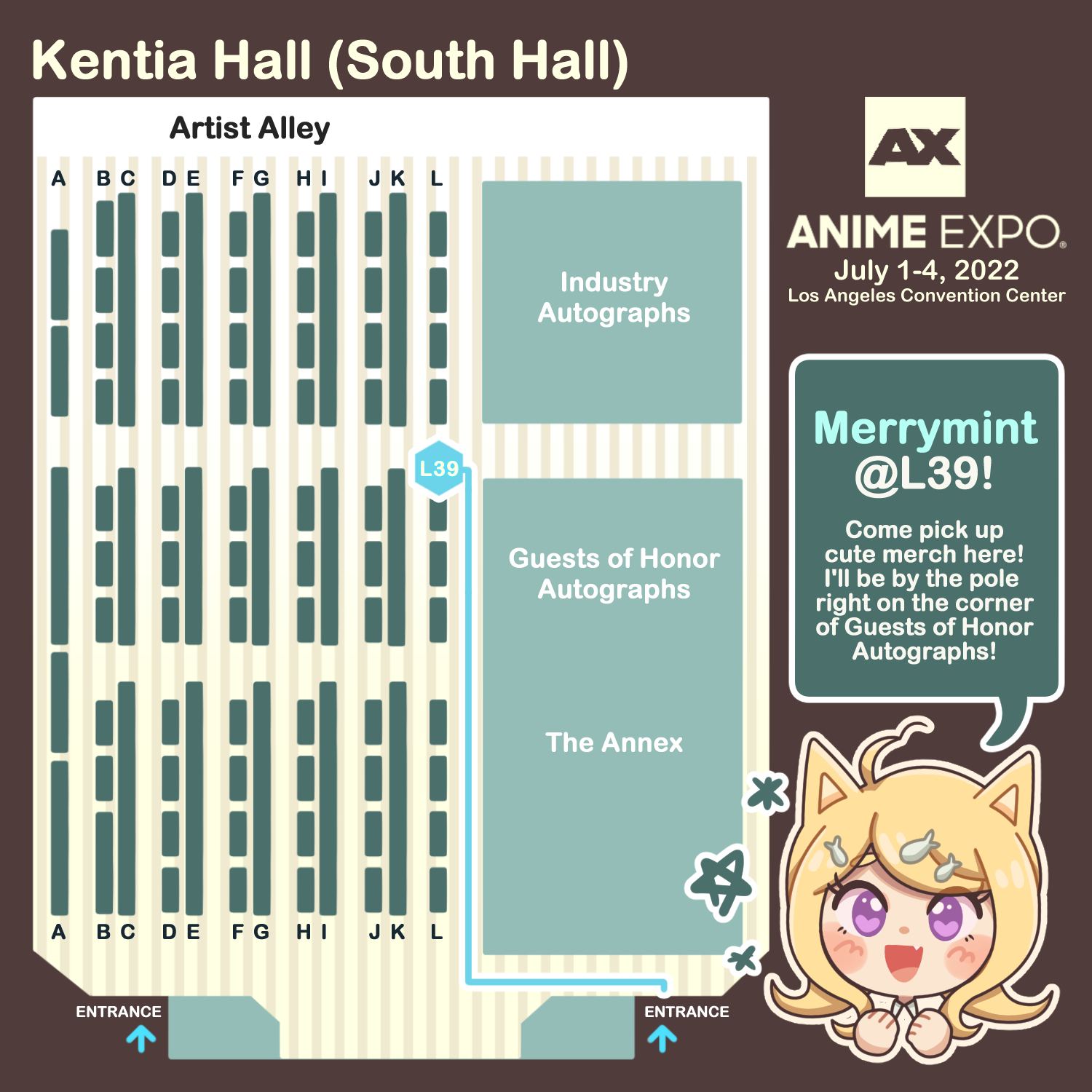 Discover more than 71 anime expo artist alley map  induhocakina