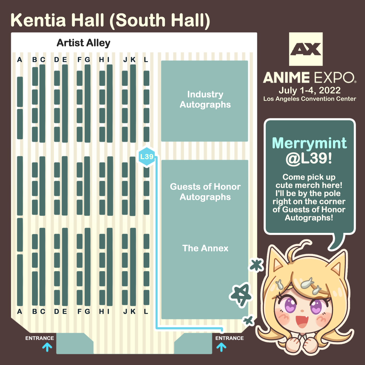 Discover more than 71 anime expo artist alley map in.duhocakina