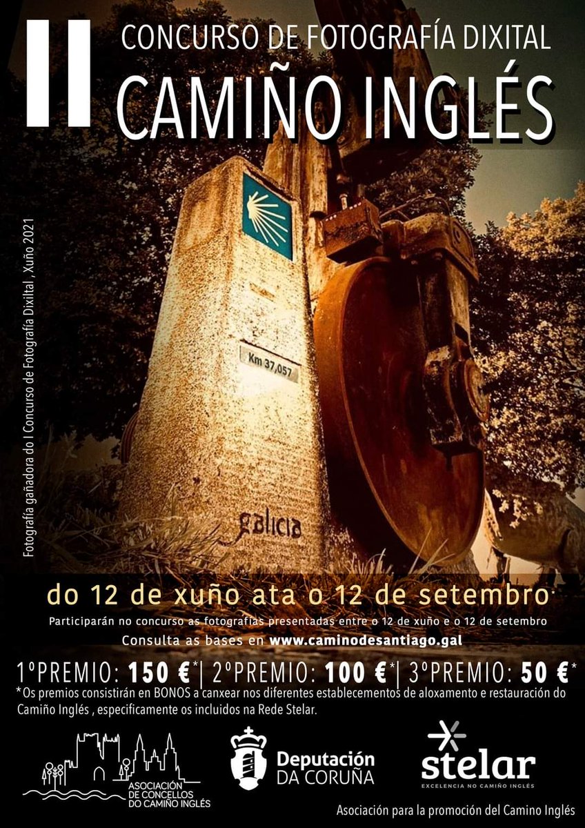 Segunda edición de una iniciativa que comenzó el pasado año en #Ferrrol, con motivo de la celebración de Primavera no Camiño, gracias a la propuesta de <a href="/para_promocion/">Asociación para la Promoción del Camino Inglés</a> y la apuesta de <a href="/caminoinglesofi/">Camino Inglés</a>.