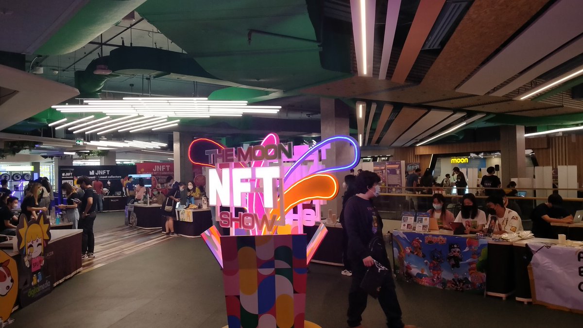 The moon NFT show in Thailand!!
#NFTCommmunity #NFTCommumity #NFTProjects #NFTTHAILAND