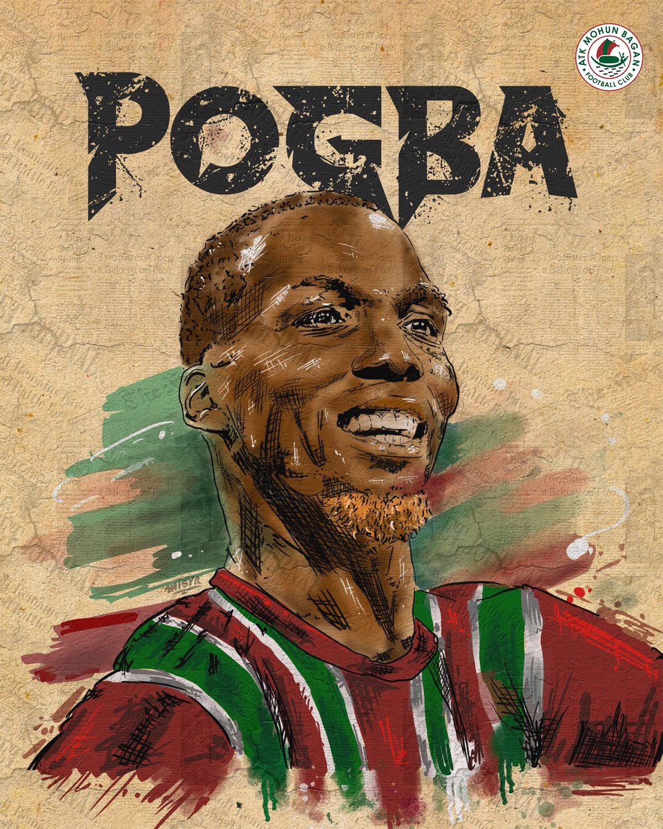 IndSuperLeague's tweet photo. 𝐖𝐇𝐀𝐓. 𝐀. 𝐒𝐈𝐆𝐍𝐈𝐍𝐆! 🤯

Florentin Pogba has signed a 2️⃣-year contract with #ATKMohunBagan! ✍️

📷 @atkmohunbaganfc 

#HeroISL #LetsFootball #FlorentinPogba https://t.co/G61kfVvO76