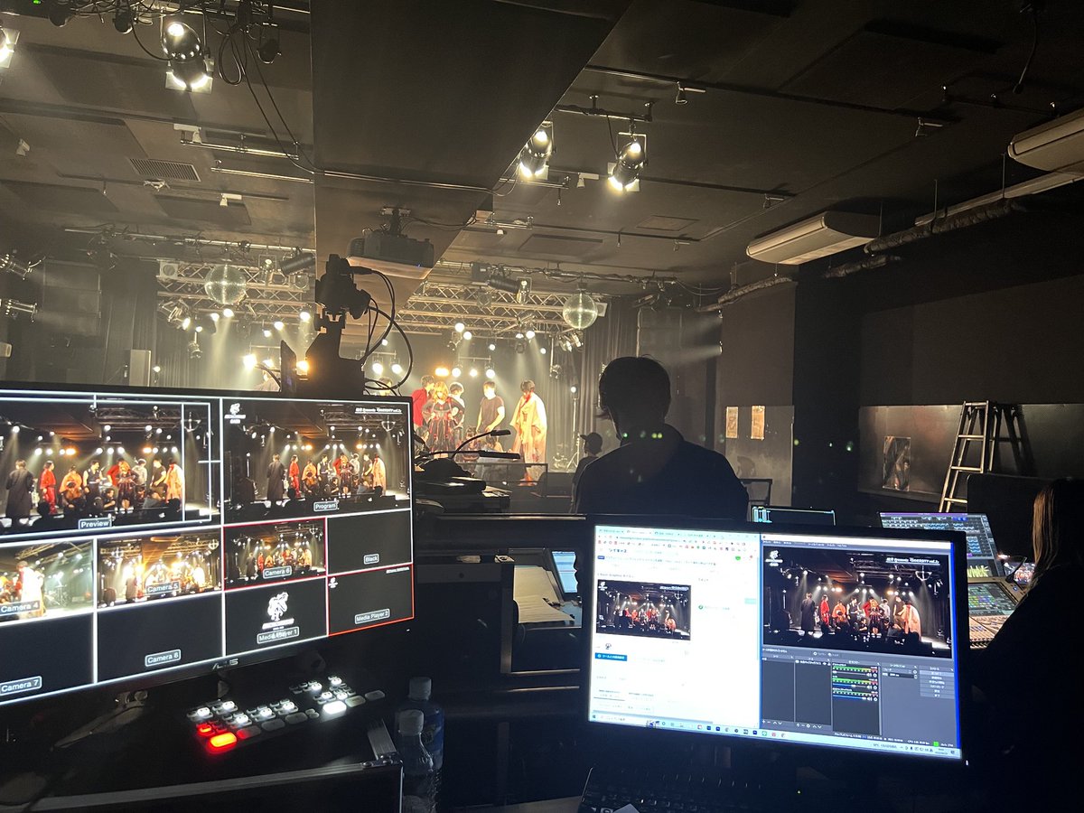 先日の配信イベント
暁月presents
Diversity vol.2

殺陣とバンド演奏とアイドルが融合した、まさにDiversityなイベントの配信業務でした。