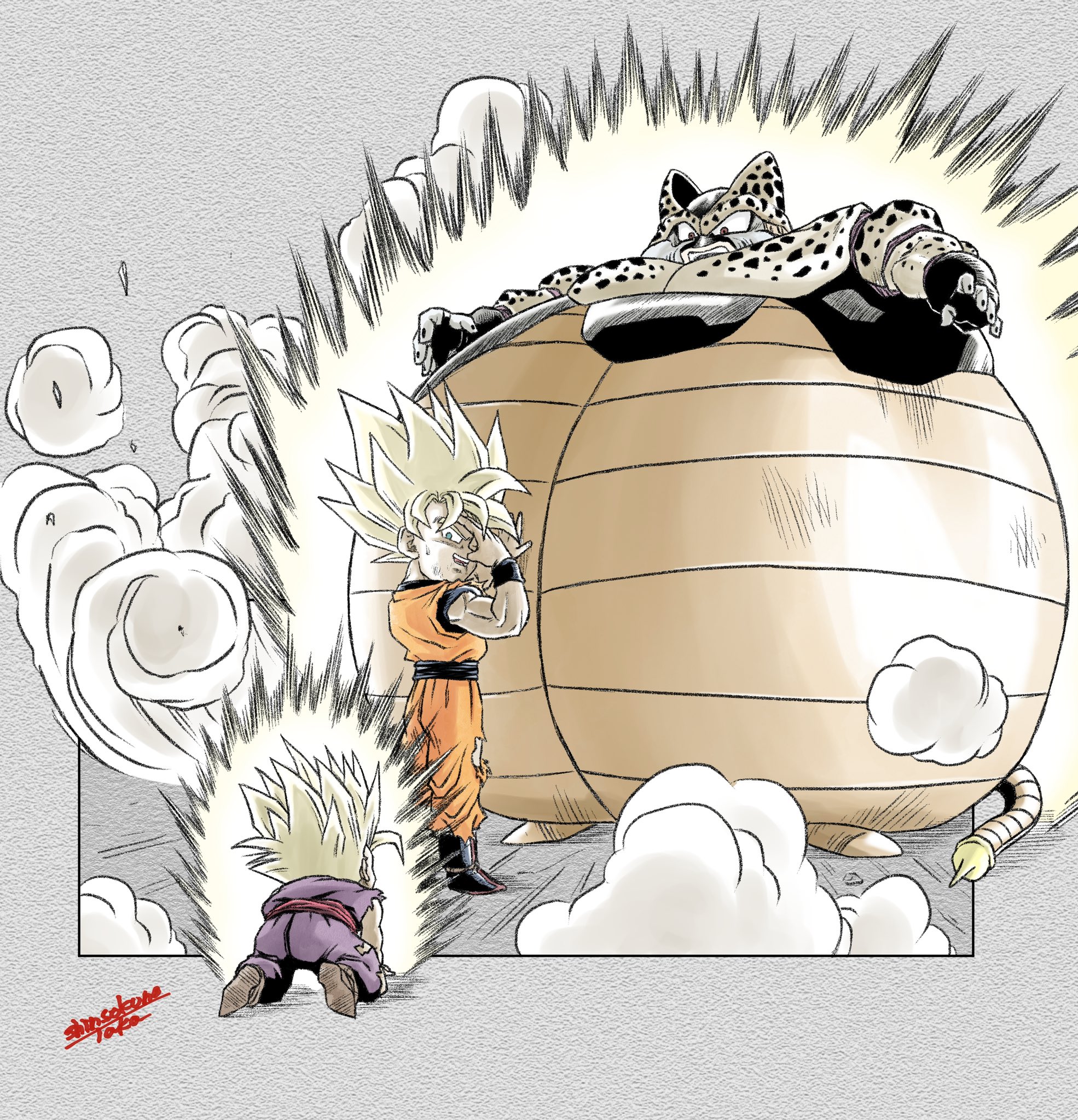 セル自爆、ドラゴンボール、バイバイ、最後、z