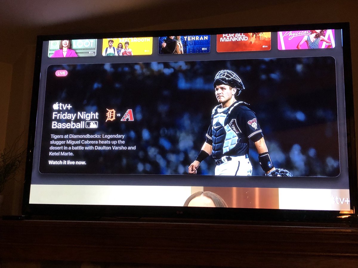 RiverEdgeKid's tweet photo. ⁦first the MLB pass and now I’m signing up for Apple TV just to watch your games and here you on are the front cover…it’s all a money making scheme for ⁦@DaultonVarsho25⁩ . The rich get richer !!! You officially owe me $4.99 😂😂😂😂😂 https://t.co/ES9Ww4ZjCj