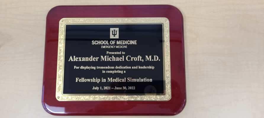Very proud of our graduating sim fellows this year! The best is yet to come. 💪🏼💪🏼💪🏼@IUSMEmergMed <a href="/IUSMGME/">IU School of Medicine GME</a> #simulation