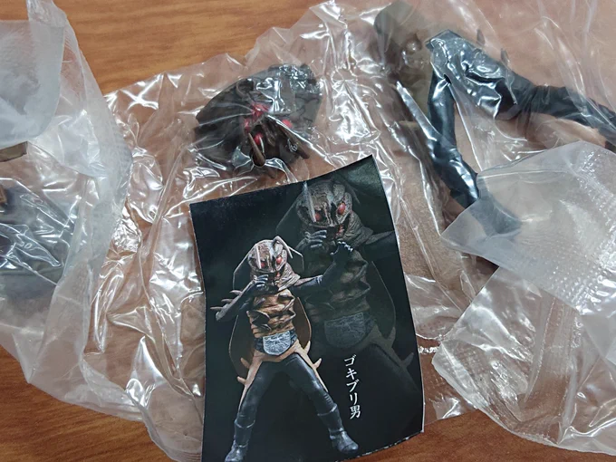 ゴキブリフィギュアコレクションに新しいのが増えたぞ!
誰だお前 