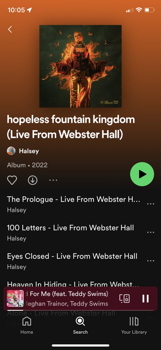 AlejandraSkaiii's tweet photo. NO FUCKING WAY ITS FINALLY OUT #BACKTOTHEKINGDOM @halsey @HalseyUpdates @HalseyInsiders https://t.co/hzA9m9RJW1