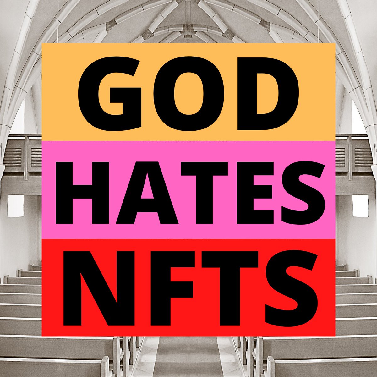Minting Now FREE for a limited time! #irony #ironic #IronicNFT #GodHatesNFTs #Opensea #Polygon #NFT #NFTs