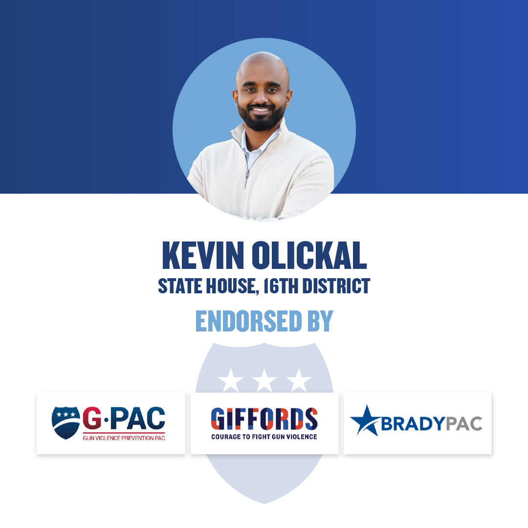 GPAC Illinois (@gpacillinois) on Twitter photo Election Day is this Tuesday, and it is our last opportunity to elect leaders like <a href="/kevinfor16th/">Kevin Olickal</a> who is committed to ending the gun violence epidemic. You can vote every day until polls close on Tuesday at 7:00 PM - Now let’s get out there and elect a #gunsafetymajority. Election Day is this Tuesday, and it is our last opportunity to elect leaders like <a href="/kevinfor16th/">Kevin Olickal</a> who is committed to ending the gun violence epidemic. You can vote every day until polls close on Tuesday at 7:00 PM - Now let’s get out there and elect a #gunsafetymajority.