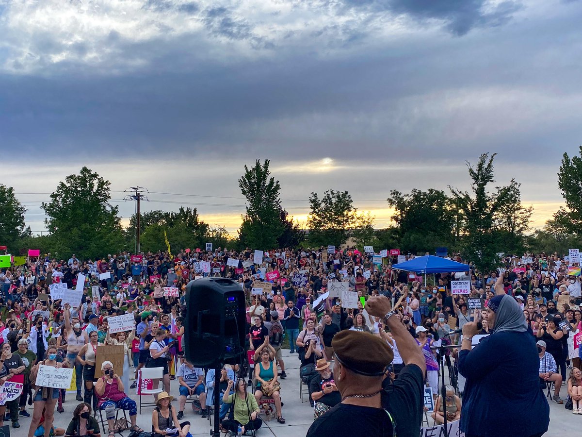 Gabe_NM's tweet photo. New Mexicans show up for each other. We’ve got each other’s backs. Proud to live in a state where we value, honor and trust a person’s rights to make their own reproductive healthcare decisions. Now let’s get to work. https://t.co/QIWFOwKGuz