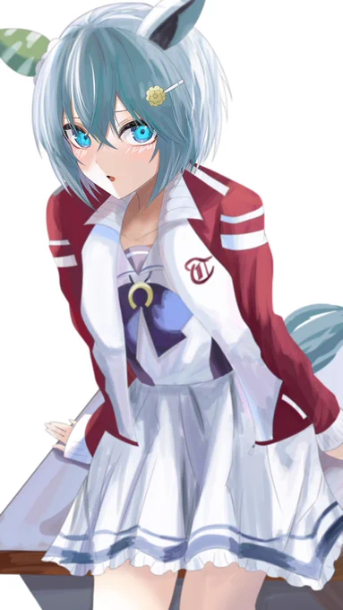 「セイちゃんクーラーで寒いの苦手かもかも〜」
#セイウンスカイ #ウマ娘 