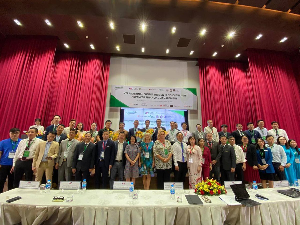 jeritex's tweet photo. 📣UPDATE JERITEX'S ACTIVITIES AT #ICBAFM ON JUNE 23-24, 2022

❤️#JERITEX is very pleased to co-sponsor as well as participate ICBAFM for exchanging scientific information, technology transfer, #Blockchain application in the fields of finance &amp; economic management.
#JRIT #BSC https://t.co/xtLCD3hwik