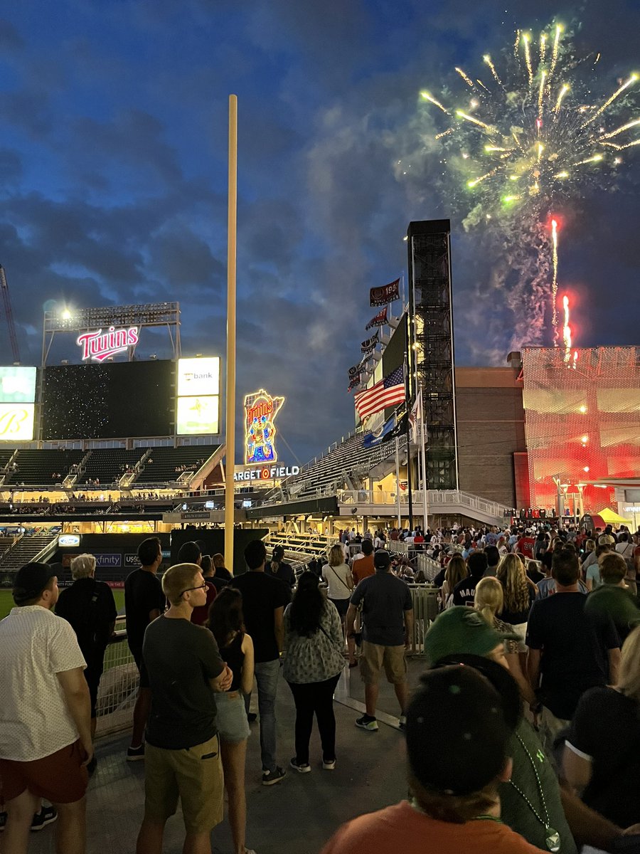 baseball 🤝 fireworks