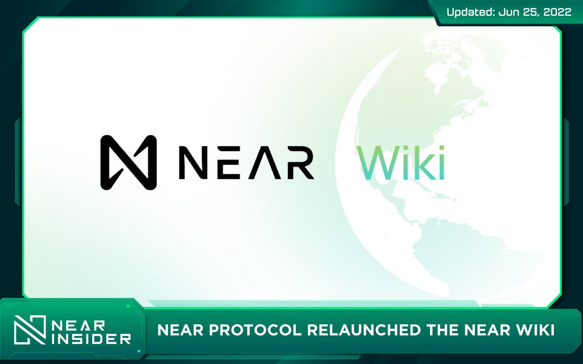 Near Insider (@near_insider) on Twitter photo 📢<a href="/NEARProtocol/">NEAR Protocol</a> relaunched the NEAR Wiki. Where you can find, research and study valuable immense information about NEAR.
Check out 👉 wiki.near.org
Subscribe us: t.me/near_insider
#Nearinsider #NEAR $NEAR #NEARWiki 📢<a href="/NEARProtocol/">NEAR Protocol</a> relaunched the NEAR Wiki. Where you can find, research and study valuable immense information about NEAR.
Check out 👉 wiki.near.org
Subscribe us: t.me/near_insider
#Nearinsider #NEAR $NEAR #NEARWiki