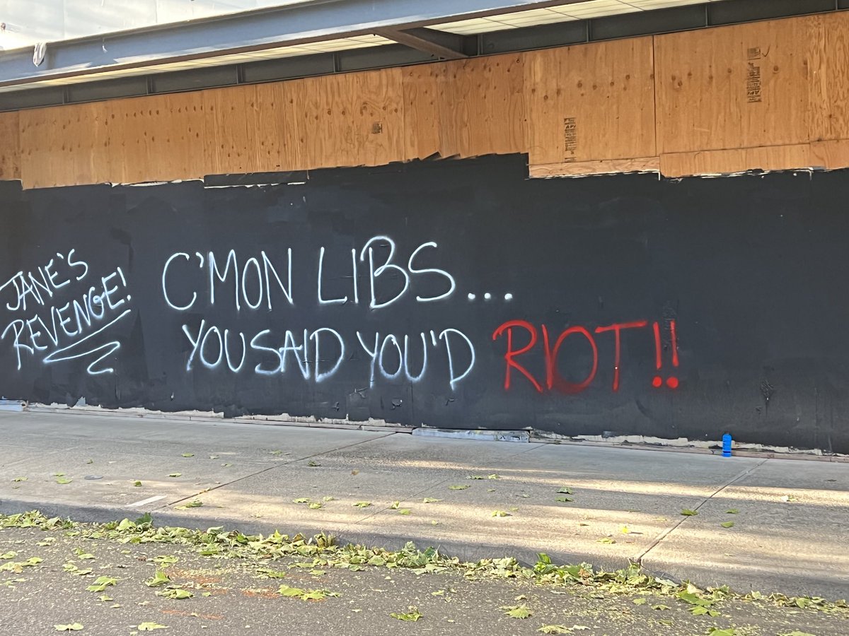 stickerbloc's tweet photo. “C’mon libs… you said you’d riot!!” https://t.co/yTG8dZqvd4