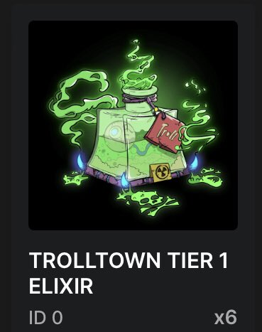 Claimed my 6 mutational elixirs!! Let’s TROLL!!!!!!! 🔥🔥🔥🔥 #TROLLHANDS #trolltownwtf #trollish <a href="/troll_town_wtf/">Trolltown.wtf</a> <a href="/BarkingSpidey/">BarkingSpider</a> @Clearing_Karma