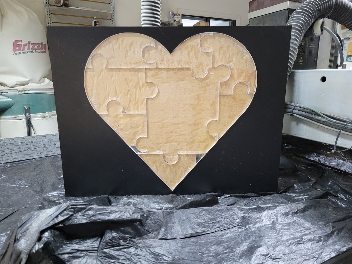kenny_terhune's tweet image. Made a puzzle for a customer today 1/2inch acrylic,  1inch pvc @Rogers_Sign #signs #puzzles #signcraft #signshop
