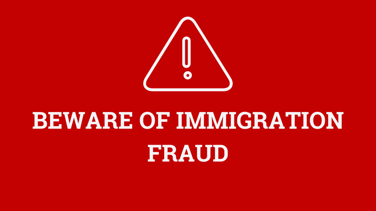 CanHCSriLanka's tweet photo. Beware of immigration fraud❗️ The real High Commission NEVER asks you to pay money other than via the official website or at the Visa Application Centre. 

Visit https://t.co/rt4gBIlU7N for details. https://t.co/9sLPRBvZX3