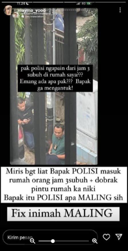 arisbuhan's tweet photo. Wahhh, Bisa bisa nya polisi dikatain maling sama fans nya Nikita. Parah emang. #NikitaTersangka https://t.co/gW6dzbxNlH