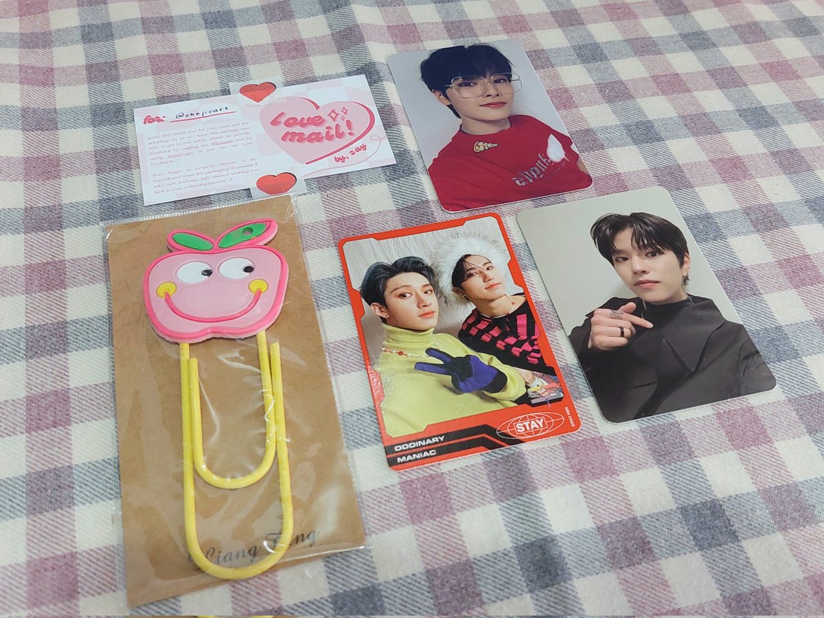 chnjicart's tweet photo. . . . 💌 #chnjimails !
hilo hilo @lixhauls sorry for the late feedback ㅠㅠ thank you for letting me adopt these free claims ! they arrived safe naman and ty also for the freebies !! 'til next time mwah
⤷ #sentbyzay https://t.co/s72MxiRv8p