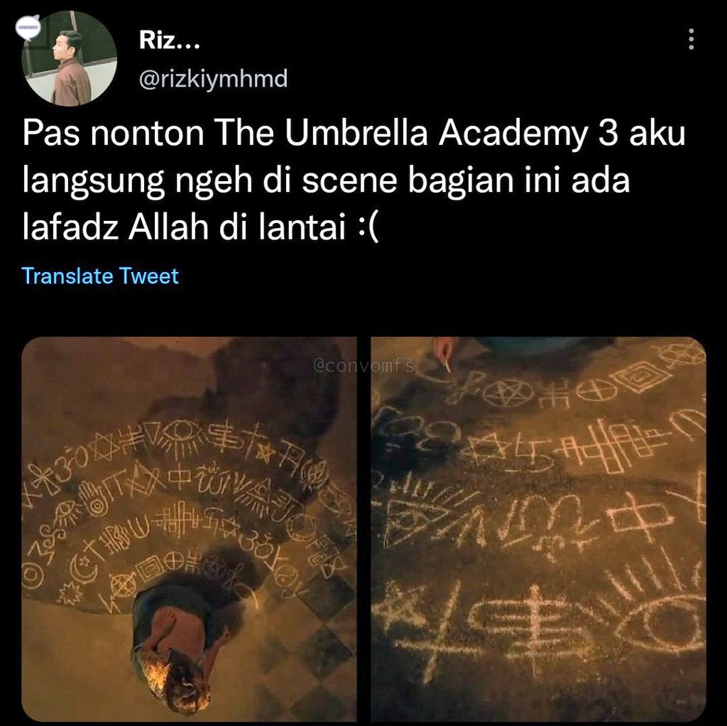 convomfs's tweet photo. 🤍 [Titipan] Gaiss, boleh tolong bantu up ga case ini?? Bantu kecam/boikot series inii, krn udh msuk dlm kategori pelecehan agama :( https://t.co/h94czyjckl