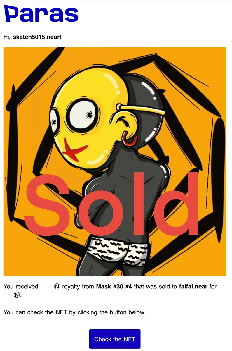 Maskshowass's tweet image. ดีแต่เช้าอีกแล้วครับ ถึงราคาไม่แรง แต่มีคนซื้อไผแล้วเอาไปตั้งขายได้เป็นอะไรที่ดีต่อใจมากครับ ใครสนใจรีบไปสอยได้ครับ ยังมีราคาเบาๆอยู่ครับ

Project นี้ ตั้งใจทำให้ครบ 100 ตัวไม่ว่าขะขายได้ไม่ได้ไม่เป็นไรแค่มีแบ่งเวลาวาด และมีความสุขพอ

paras.id/token/x.paras.…