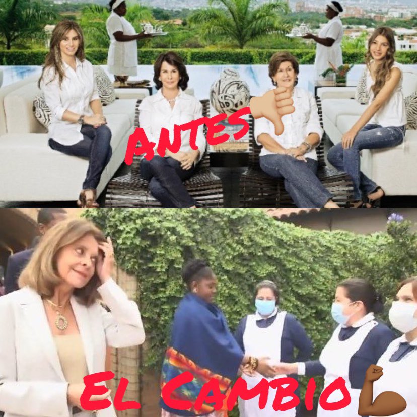 LUISEROLAVE's tweet photo. Así se hace @FranciaMarquezM. Aunque les duela la cabeza, la burocracia debe aprender a no discriminar. El vivir sabroso va más allá de estar en una casa lujosa. @claudiapalacios aprende tu también! https://t.co/ErfSpxZGiH
