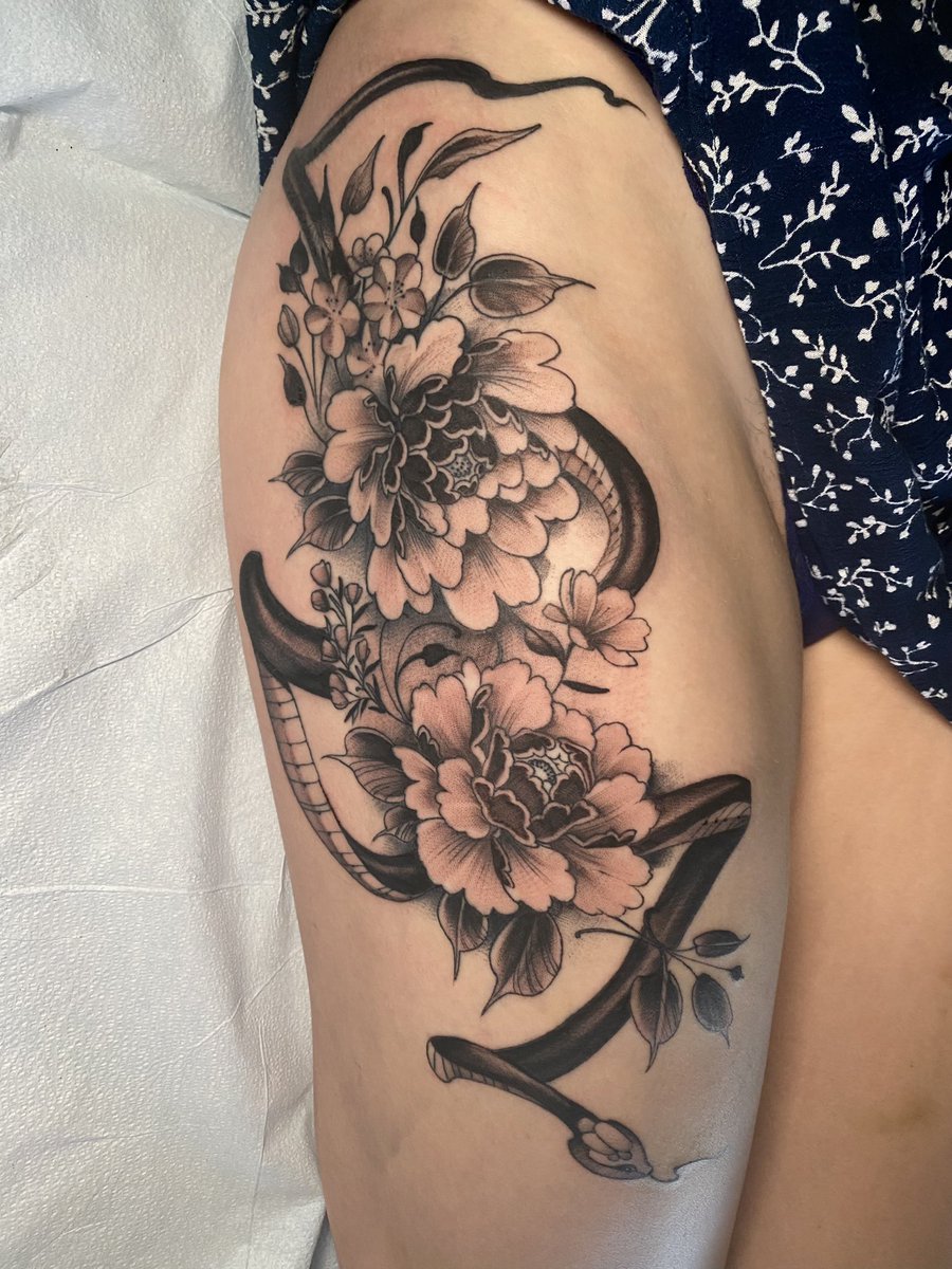 A couple tattoos from today. #tattoo #tattoos #tattooart