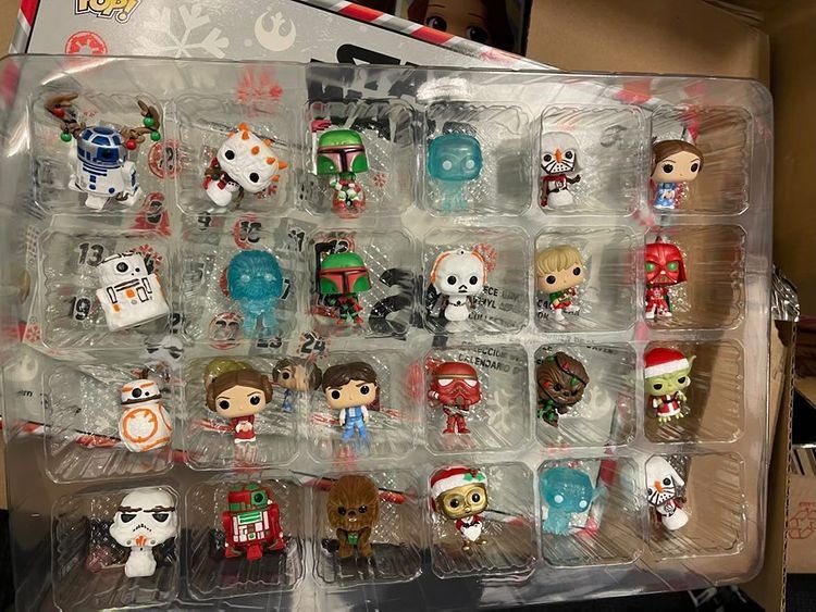 DisTrackers on Twitter "A look at the Star Wars Advent Calendar Pops