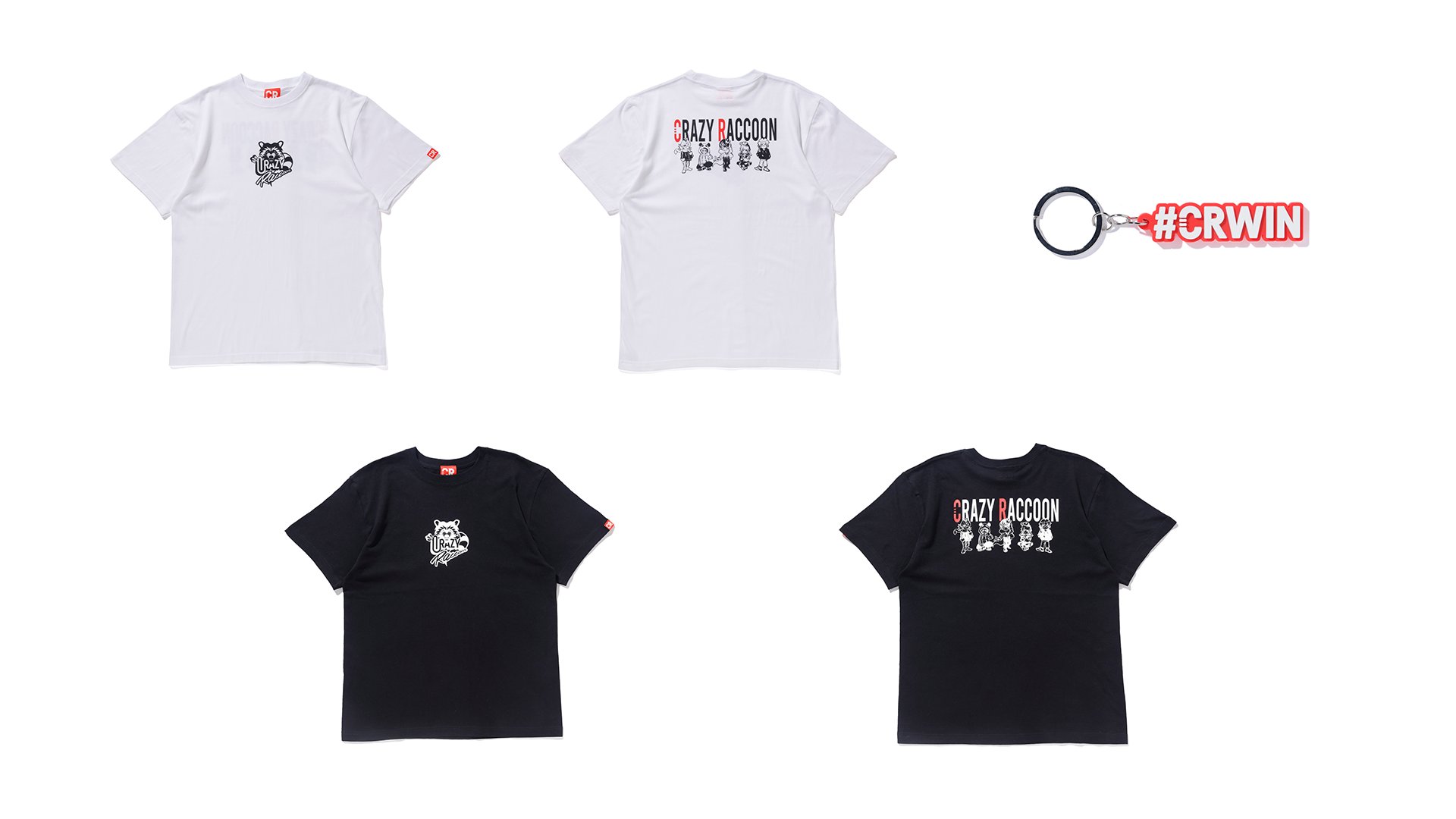 CRストア crazy raccoon ありさか Tシャツ - トップス CRストア crazy raccoon ありさか Tシャツ - トップス