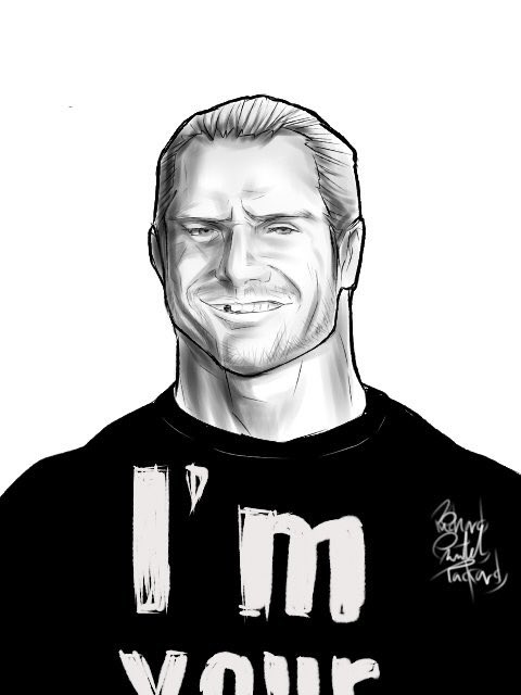 「Forever… #ChrisBenoit 」|Richard Intel Packardのイラスト