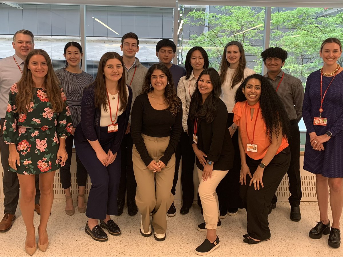 A privilege to welcome our 2022 @WeillCornell @WCMGIM summer interns - the next generation of healthcare leaders