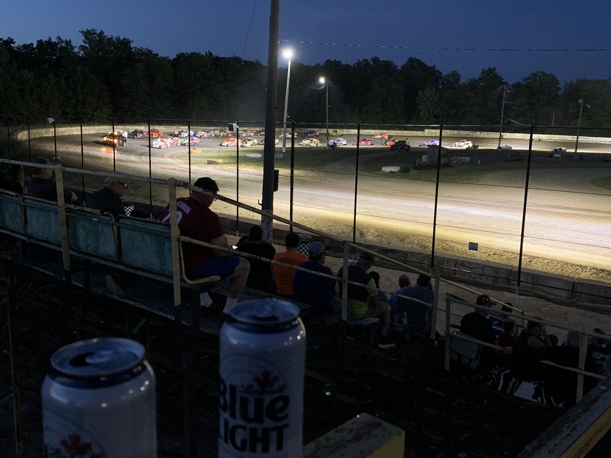 Good to be back at <a href="/Ransomville/">Ransomville Speedway</a> #bigblocks #dirt #BlueLights #brp