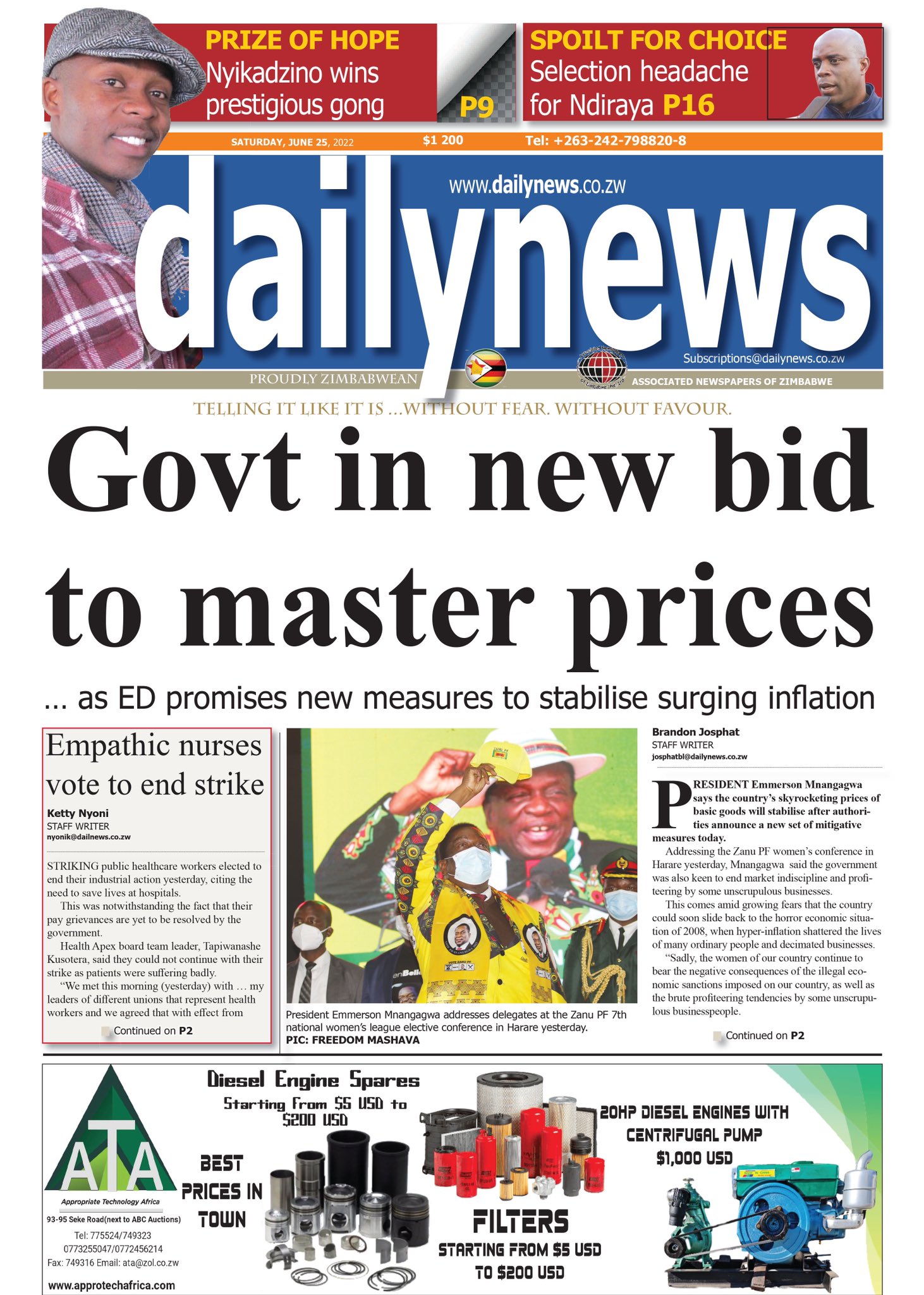 DailyNewsZim on Twitter