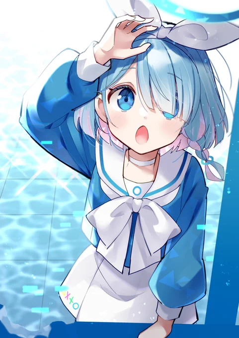 雨降るのかな?
#ブルアカ 