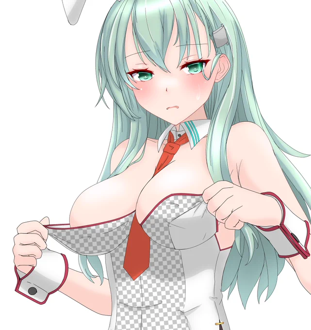 流行りの透明バニーでs(着弾
ごめん、ちゃんと描きまs(鈴谷からの着弾 