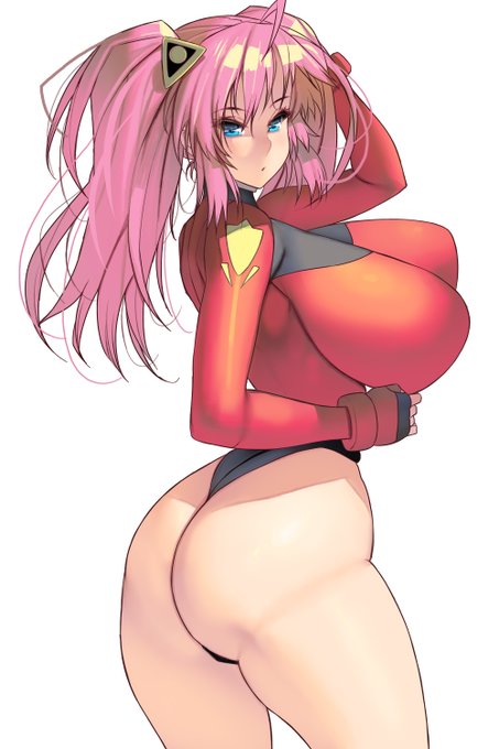 プリっと柔らかそうなお尻 