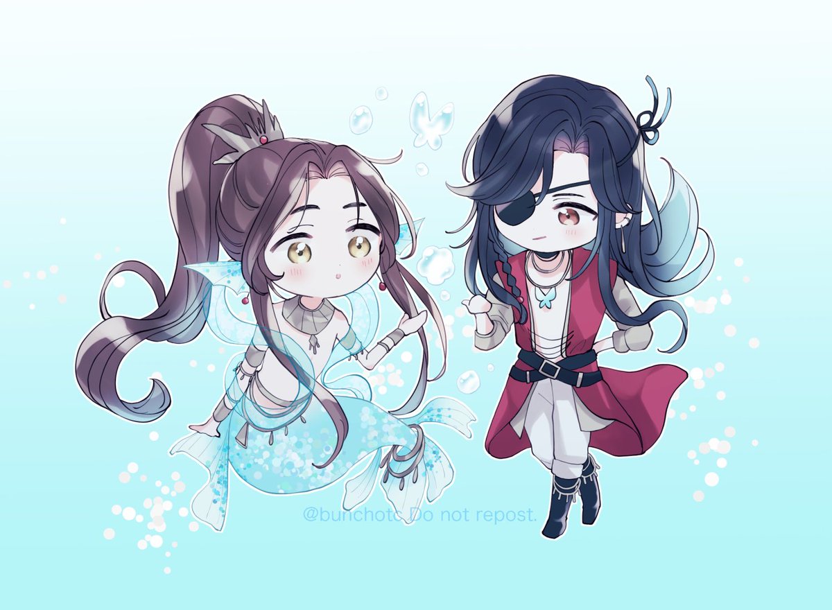 eyepatch chibi ponytail jewelry long hair black hair 1boy  illustration images